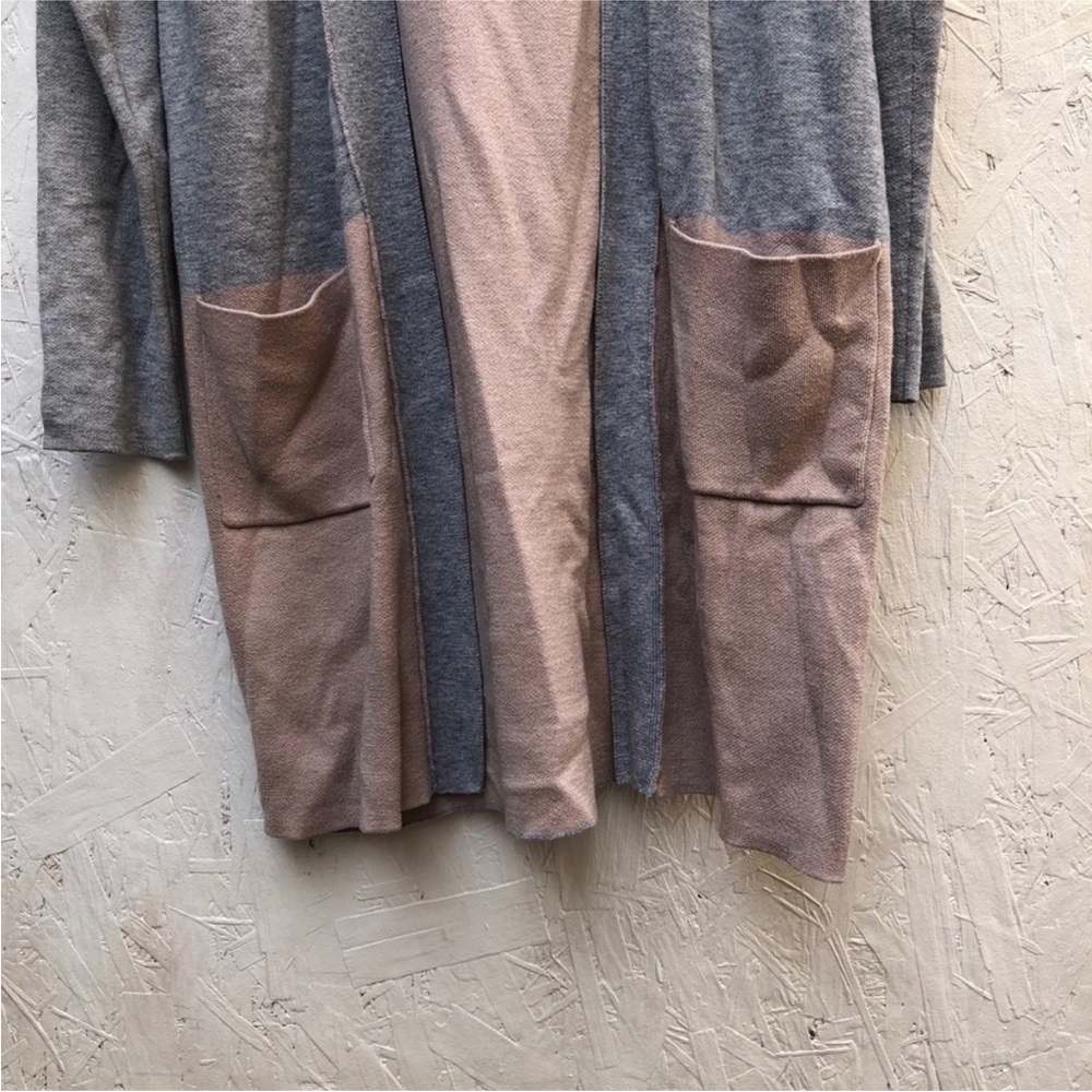 ASOS Color Block Open Cardigan - Picture 4 of 9